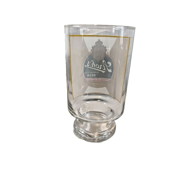 Large Vintage Stroh's Bohemian Style Beer Fire Brewed Collectable Glass 32 Oz - Picture 3 of 7